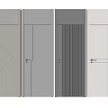 Modern Swing Doors with Various Designs and Color Options for Home