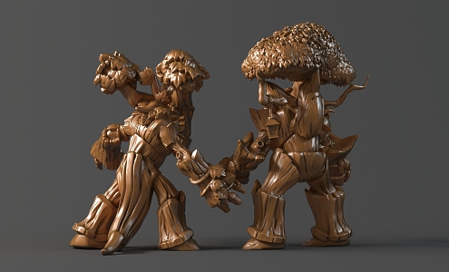 Secret Realm Tree Elder 3d model