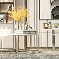 Coffee table side table 3d model