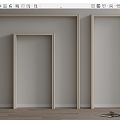 GUBI door cover door arch pass arch 3d model