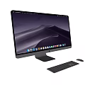 modern computer apple computer 3d model