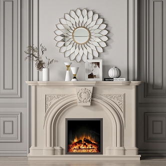 Jane's Fireplace 3d model