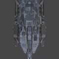 Sci-fi Scorpion Heavy Anti-Gravity Tank 3d model
