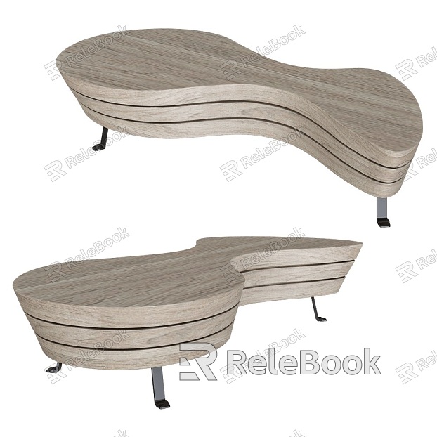 john irregular flowing water sofa stool 18 model