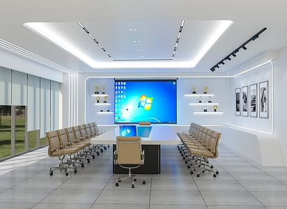 Conference Room 3d model