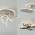 modern ceiling lamp 3d model