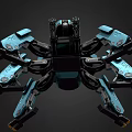 Spider Robot 3d model