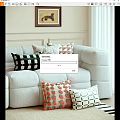 Stylish Decorative Pillows on Light Sofa with Geometric Floral and Checkered Patterns for Modern Living Room