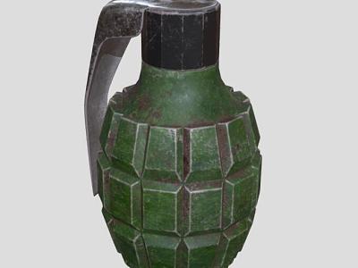 grenade bomb grenade weapon throwing weapon 3d model