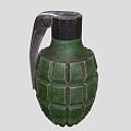 grenade bomb grenade weapon throwing weapon 3d model