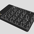 Keyboard keyboard computer peripheral external keyboard 3d model