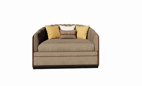 Modern Single Sofa 3d model