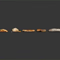 Assorted Freshly Baked Bread and Pastry Collection With Various Shapes and Colors