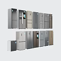 Modern Refrigerators and Freezers With Various Door Styles Sleek Designs And Neutral Colors