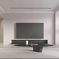 Modern Living And Dining Room Interior With Light Sofa Floor Lamp And Large Window