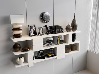 Decorations Ornaments Book Ornaments Vase Ornaments Lighting Photo Frame Clock Jewelry Rack 3d model