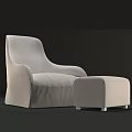 Single sofa 3d model