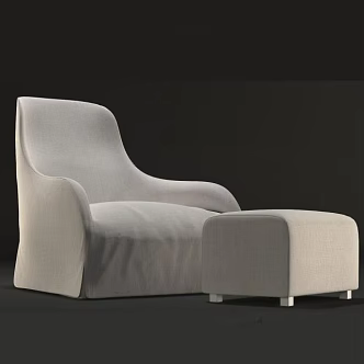 Single sofa 3d model