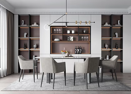 Modern Restaurant 3d model