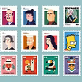Colorful Decorative Ornament Set Featuring Cartoon Character Stamp Designs And Various Styles