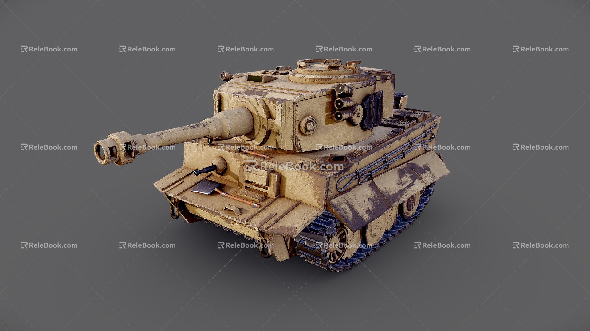 German Tanks 3d model