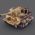 German Tanks 3d model