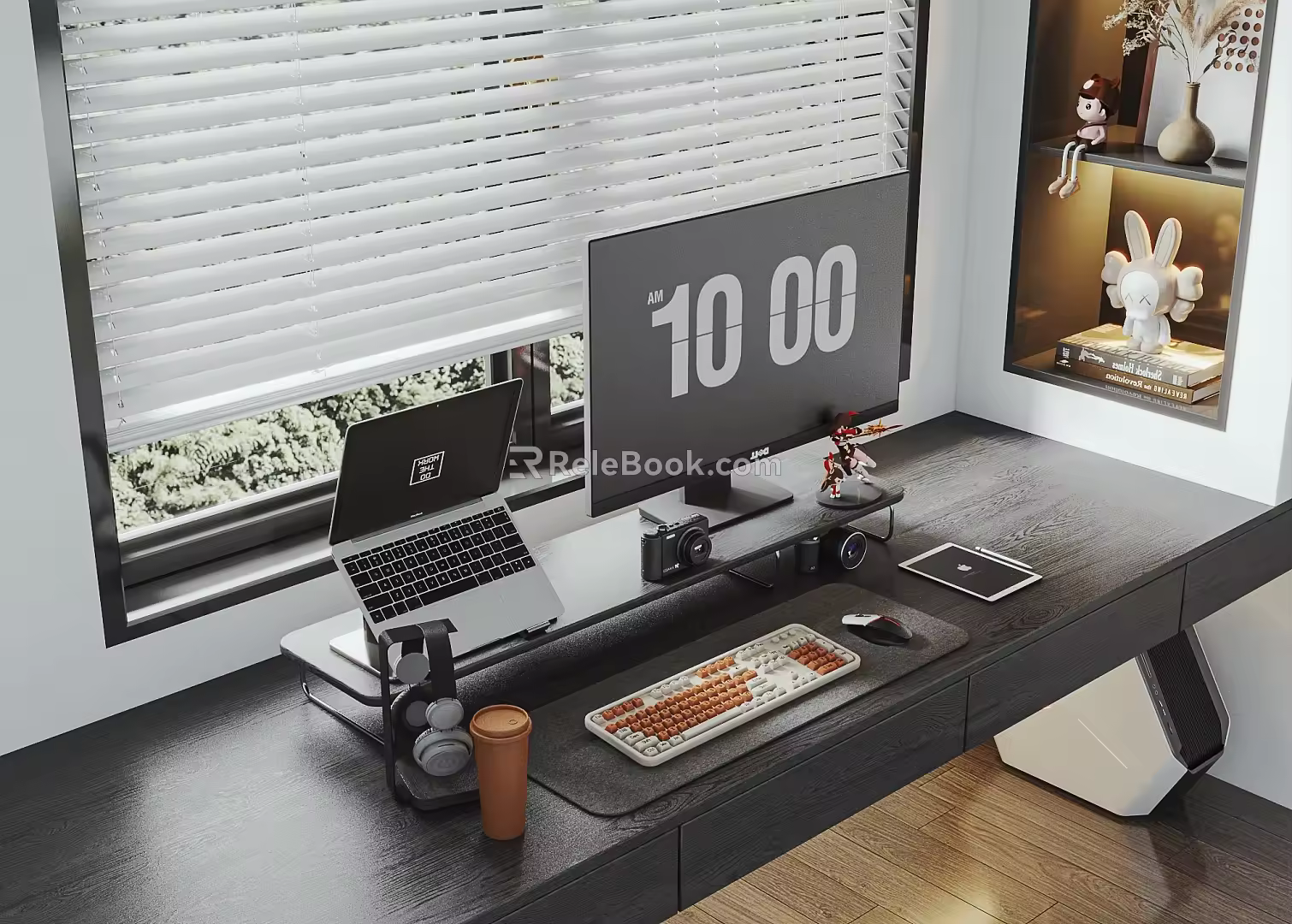 Desktop computer 3d model