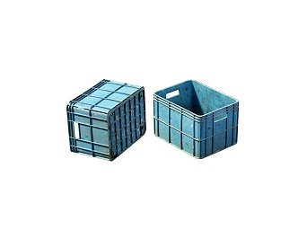 Storage Basket Plastic Trough Storage Trough 3d model