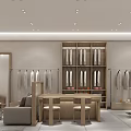 Men's Custom Clothing Store Front With Window Display Mannequins In Suits