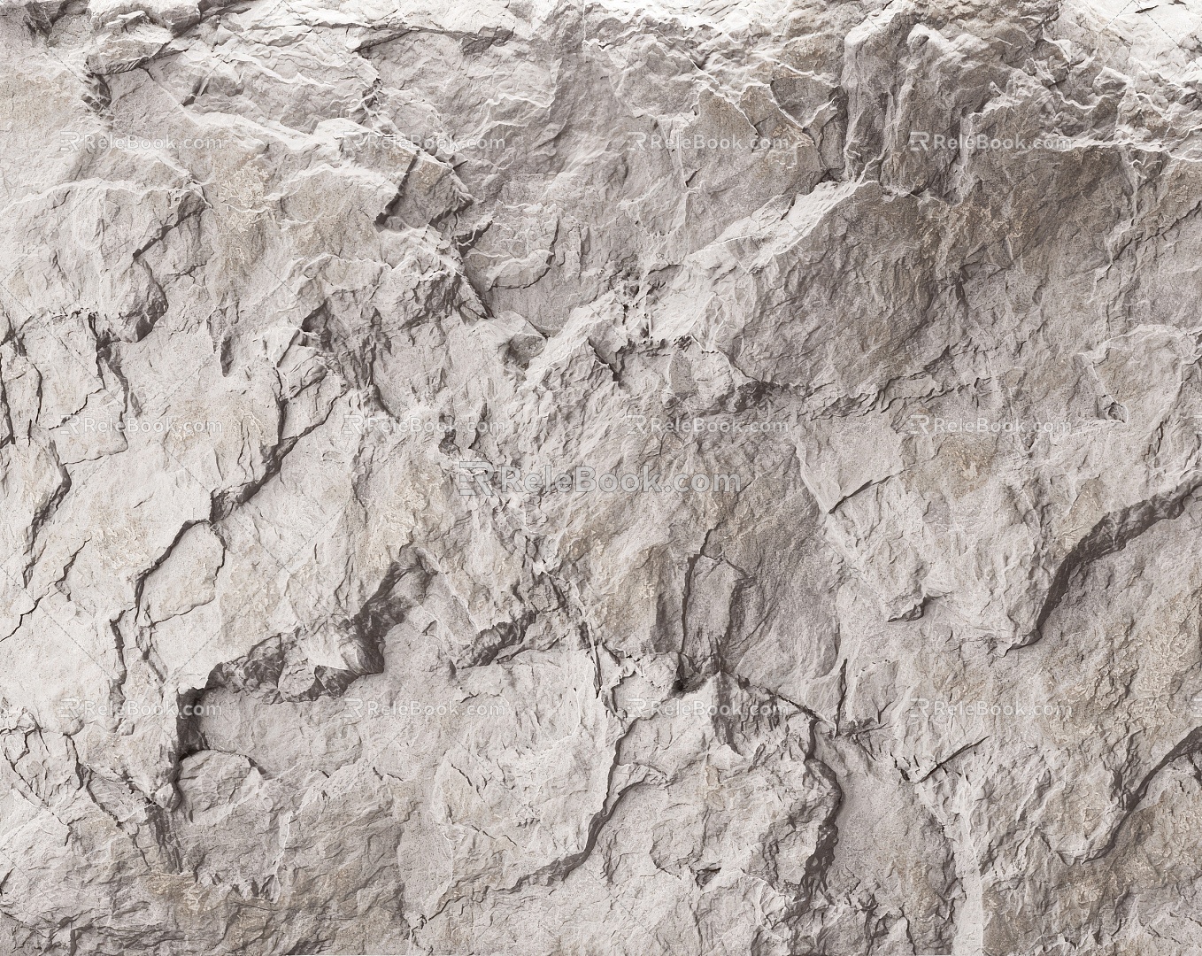 rubble wall rubble background wall dissolved rock cement board stone wall 3d model