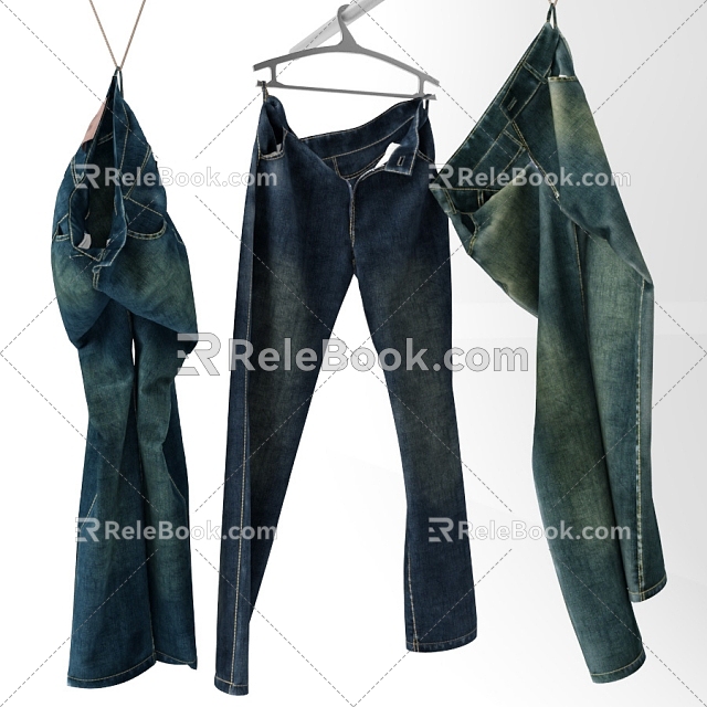 Jeans 3d model