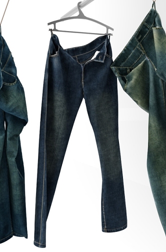 Jeans 3d model