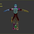 Sci-Fi Armor Alien Armor Sci-Fi Armor High-Tech Armor Futuristic Armor Alien Warrior Armor 3d model