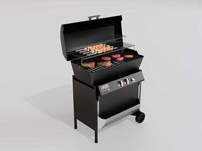 Modern grill model