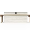 Chinese Reception Desk 3d model