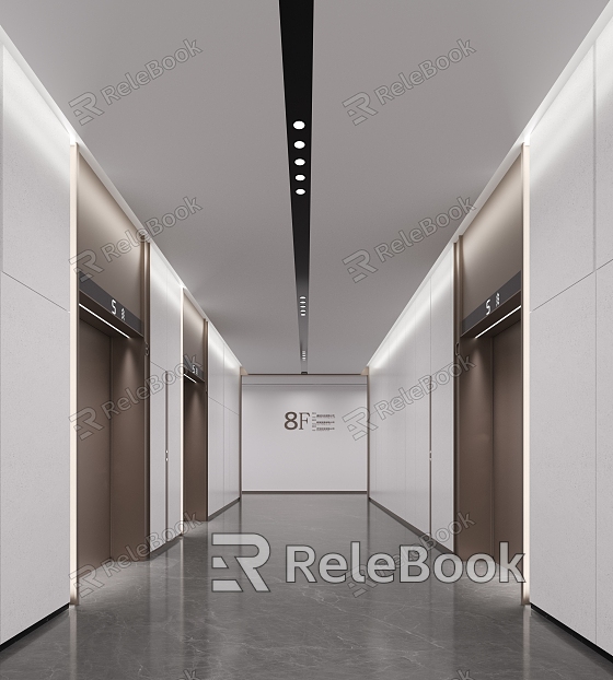 Elevator hall model