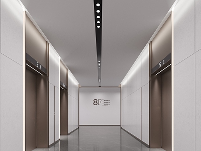 Elevator hall model