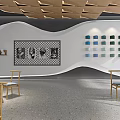 Modern Art Classroom 3d model