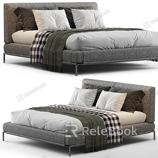 Modern Double Bed model