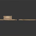 Rustic Wooden Pallets Collection With Multiple Planks And Small Wooden Board