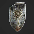 Realistic Ancient King Realistic King Leader Ancient Medieval Crown Axe Shield Armor Movie Game 3d model
