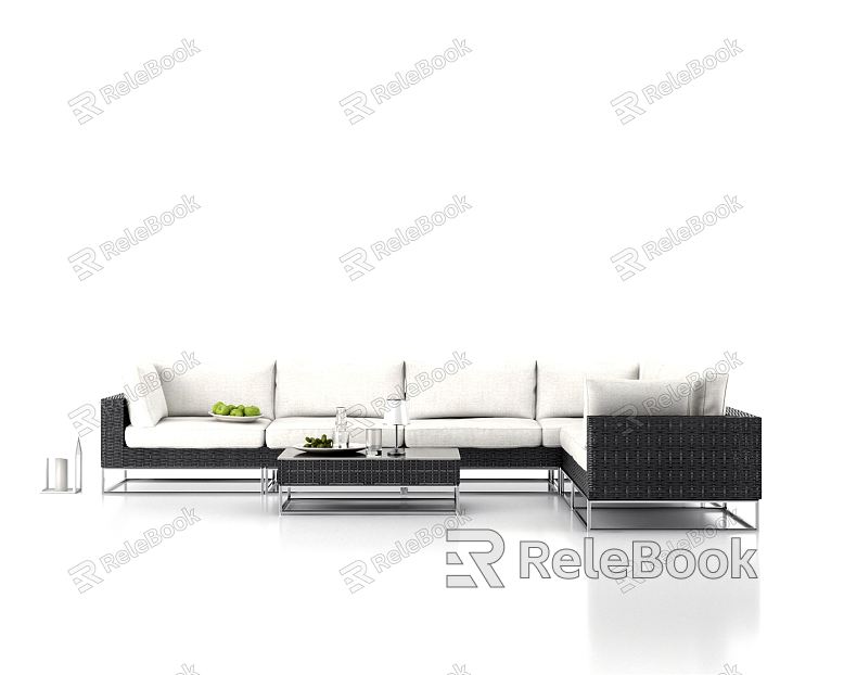 Modern Outdoor Sofa Patio Garden Outdoor Furniture model