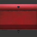Red Open Sturdy Toolbox for Hardware Tools Storage and Organization Solutions 3d model