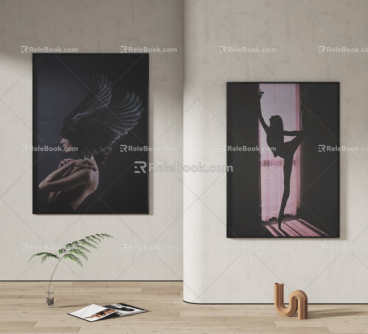 Sancal decorative painting 3d model