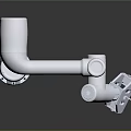 Modern faucet multi-angle faucet basin vegetable basin sink 3d model