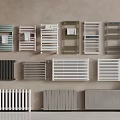 Modern Radiators With Various Designs Colors And Towel Rails For Home Bathrooms