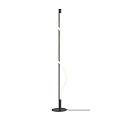 Nordic floor lamp simple living room creative fashion black minimalist line bedroom study lamp 3d model