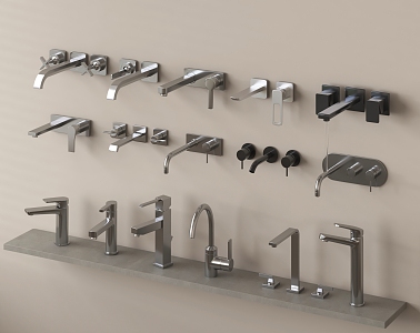 Faucet basin faucet sink faucet 3d model