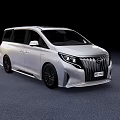 White Modern MPV Featuring Sleek Body Design Alloy Wheels And Front Grille