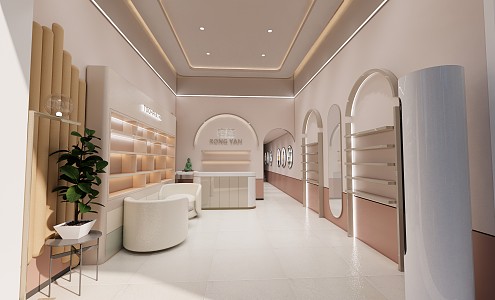 Modern Beauty Salon 3d model